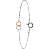 Lucardi Armband goud / zilver
