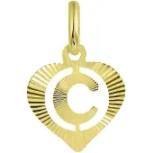 Lucardi Hangers 'Buchstabe' goud