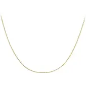 Lucardi 9 Karaat ketting gourmet schakel diamond cut