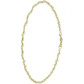 Lucardi 9 Karaat armband gourmet twist