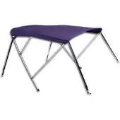 OceanSouth Bimini 3 Bows Awning Zilver 190/210 cm
