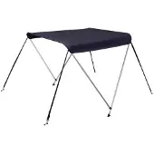 OceanSouth Bimini 2 Bows Awning Zilver 150 / 170 cm