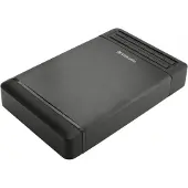Verbatim 53405 storage drive enclosure HDD-behuizing Zwart 3.5 inch
