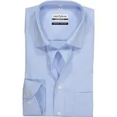MARVELIS Comfort Fit Overhemd blauw, Effen