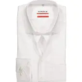 MARVELIS Modern Fit Overhemd wit, Effen