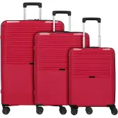 D&N Kofferset 'Travel Line 4000' rood