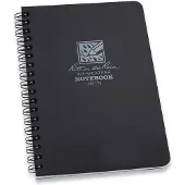 Rite in the rain Universal Spiral Notebook 773, 4 5/8" x 7", Black, notitieboek