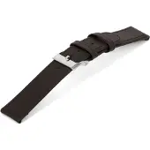 Claudio Calli Horlogeband D400Z Classic Bruin Zilver 14x14 mm