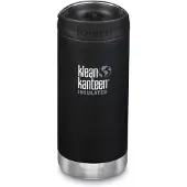 Klean Kanteen TKWide 12oz (w/Café Cap) - shale black