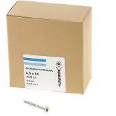 Hoenderdaal Spaanplaatschroef Rvs-A2 Pk PZ2 4.5X40 | 200 stuks - 0203.30.33601