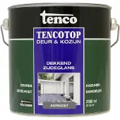 Tenco Deur- & Kozijnbeits Tencotop - Antraciet - Zijdeglans - 2,5l
