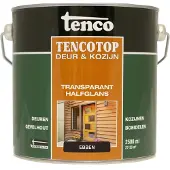 Tenco Tencotop Deur & Kozijn Beits Transparant Ebben 2,5l