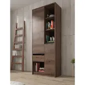 Meubella Boekenkast Diplo - Eiken - 80 cm