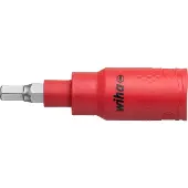 Wiha 246240 Dopsleutelinzet geïsoleerd 3/8" binnenzeskant 4.0 mm x 75 mm - 43105