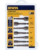 Irwin Powergripset: 3/16”-1/2”, 7 stuks - IR394100