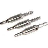 Silverline 3-delige scharnierboor set | 2, 2,8 en 3,6 mm - 380647