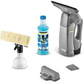 Kärcher WVP 10 Professional Ruitenreiniger - Looptijd accu 35 - Vervangbare accu - Streeploos resultaat - Ruitenreinigingsconcentraat CA 30 R 500 ml