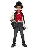 MOM I Want To Be A Magician Kids Costume Rood 3-5 Years Kinderen