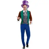 Smiffys Kostuum -L- Mad Hatter Multicolours