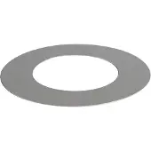 QAZQA Opvulring RVS voor inbouwspots 7,5 - 1,3 cm