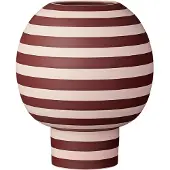 AYTM Varia vaas, rood, Ø 18 cm, hoogte 21 keramiek, rood, Keramiek, Design