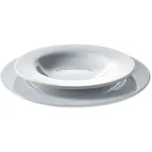 Alessi Soepbord PlateBowlCup White Porcelain 22 cm (Set van 4)