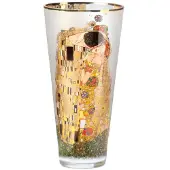 Goebel - Gustav Klimt | Vaas De Kus 30 | Artis Orbis - glas - 30cm - met echt goud