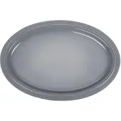 Le Creuset Signature grote serveerschaal 46 cm Mist gray