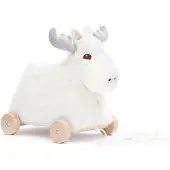 Kids Concept trekeland Edvin junior 24,5 x 16 x 22 cm polyester/katoen wit