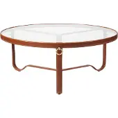 Gubi Adnet Salontafel 100 Cm - Salontafels Leer Tan - 10004031