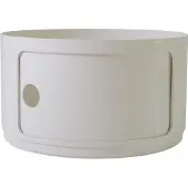 Kartell Componibili Rond Element Low | White