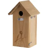Esschert Design Best for Birds Koolmees silhouet vogelhuis