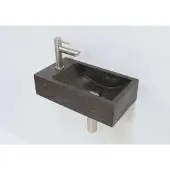 Lambini Designs Recto links natuursteen fonteinset met RVS kraan en toebehoren