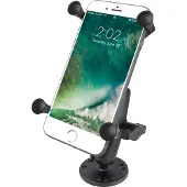 Ram Mounts X-Grip Grote Telefoonhouder met Inboorbasis, Smartphonehouder, Zwart