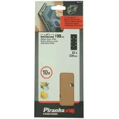 Piranha schuurstrookset K150 230x93 mm 10 stuks X31110-XJ