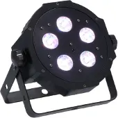 Adj Mega Hex Par Flat LED Par Can & Carry Bag Bundle