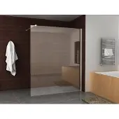 Mueller Augsburg inloopdouche met muurprofiel 160x200 8mm Nano glas