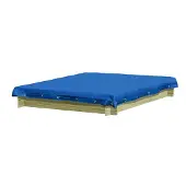 Buitenspeelgoed Keupink Zandbak Afdekhoes blauw 150x150 cm
