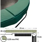Magic Jump Trampoline Rand Groen 183 cm