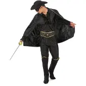 Generik Musketier kostuum voor mannen - Verkleedkleding - Maat XL