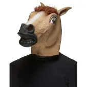 Vegaoo Paarden masker voor volwassen
