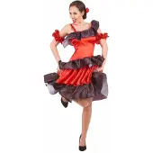Generik Flamenco danseres kostuum voor vrouwen - Verkleedkleding - Maat M