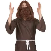 Vegaoo Jezus pruik en baard voor mannen