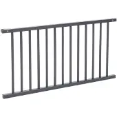 Babybay Afsluithek voor kinderbed voor Boxspring XXL leisteengrijs