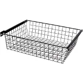 Duraline Draadmand En Geleider Storage Zwart 56,9cm