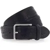B.belt Riem leer 105 cm zwart