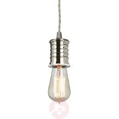 Elstead Lighting Elstead Pendelarmatuur, fitting E27, gepolijst nikkel