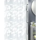 Spirella Douchegordijn Sarong Wit 180cm