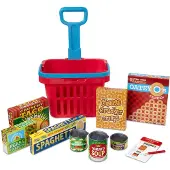Melissa & Doug speelset met boodschappenmandje