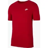 Nike Shirt 'Club' rood / wit